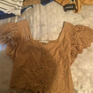 Brown top
